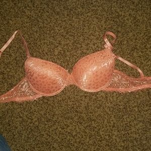 Peach color bra